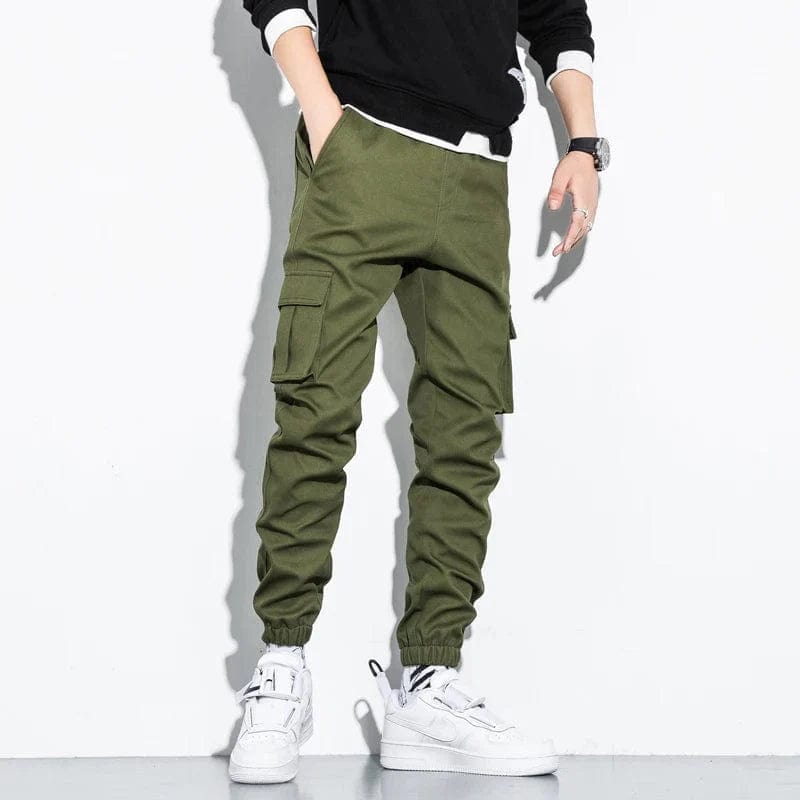 Ethan Cotton Cargo Joggers