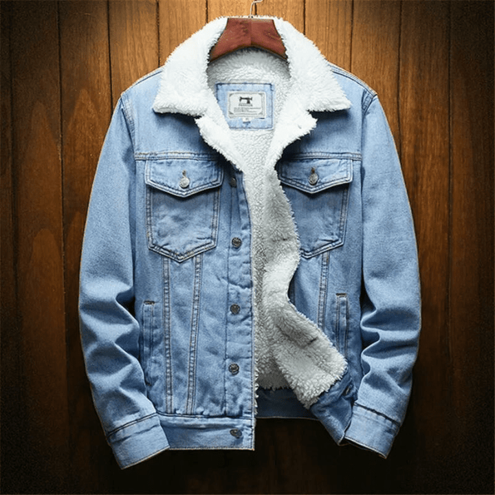 Logan Sherpa Jean Jacket