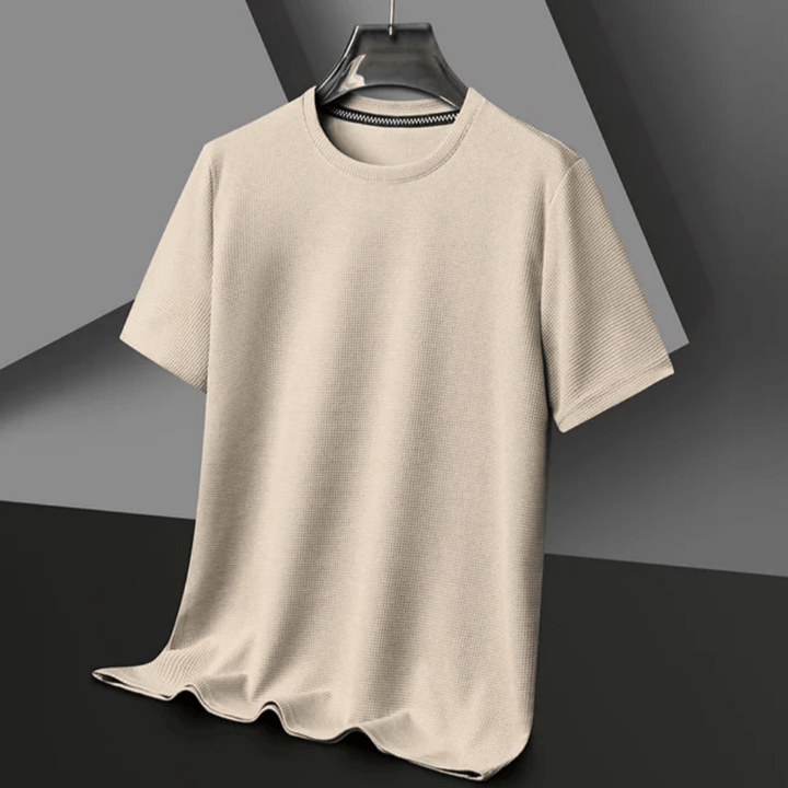 Waffle-Knit T-Shirt