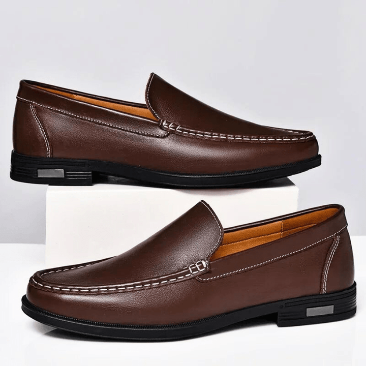 Damien Leather Loafers