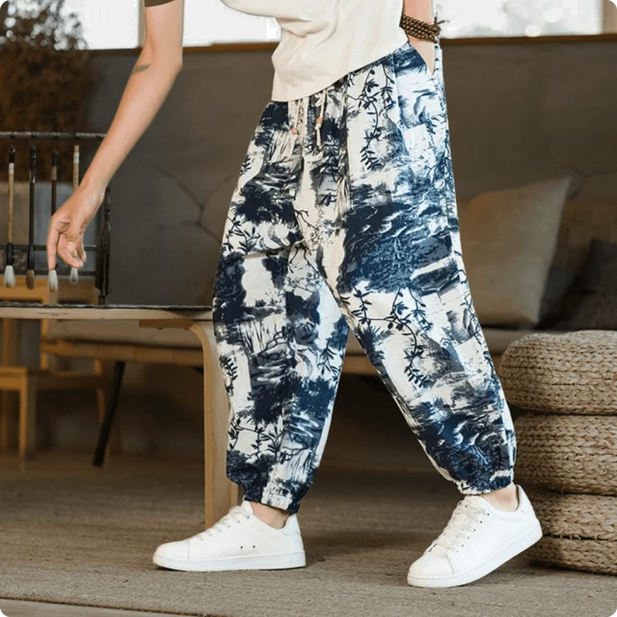 Fresh Breeze Linen Joggers