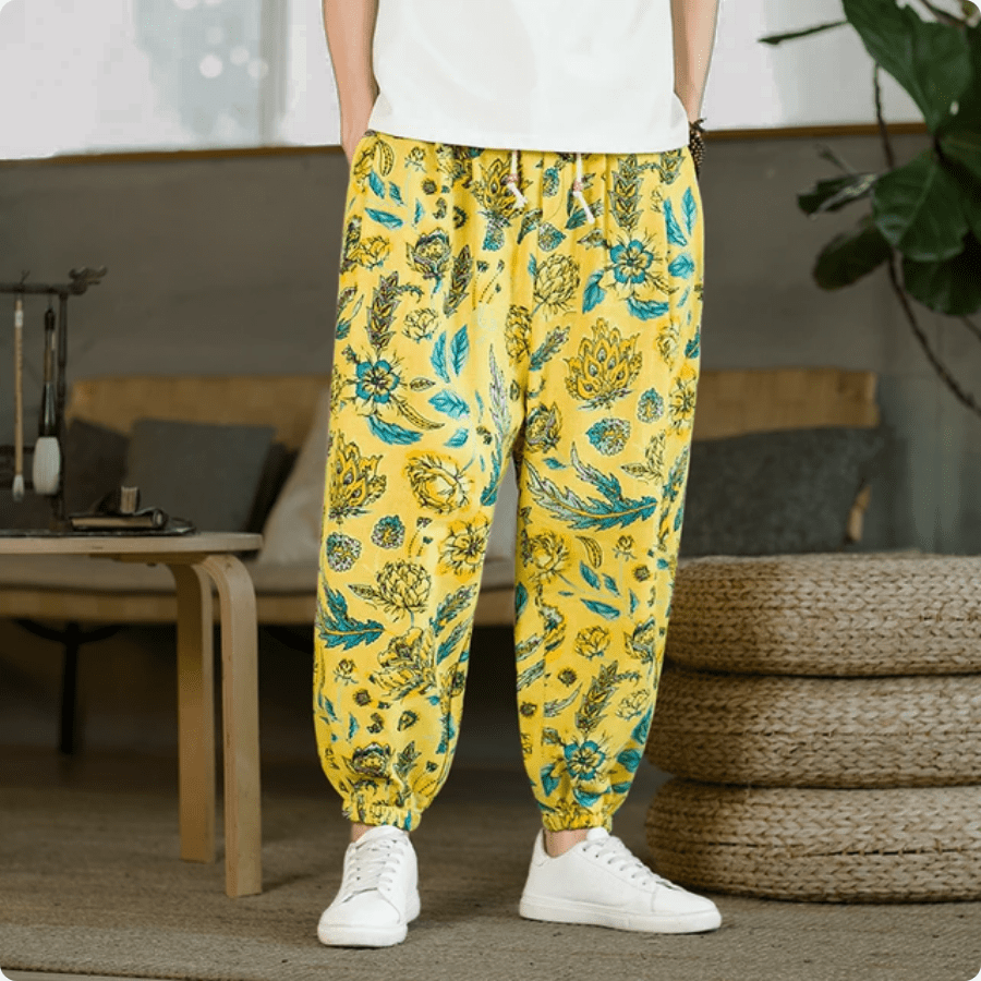 Fresh Breeze Linen Joggers