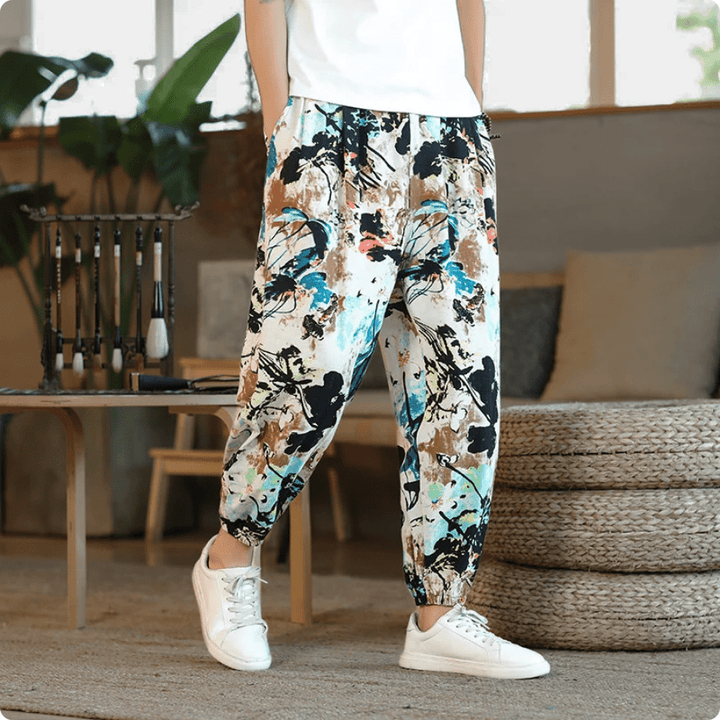 Fresh Breeze Linen Joggers