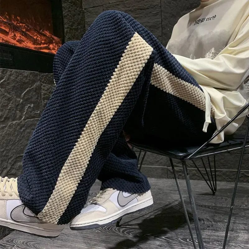 Metro Waffle-Knit Sweatpants